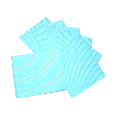 Blaue Allzwecktücher von Meditrade, 100 Tücher pro Packung.